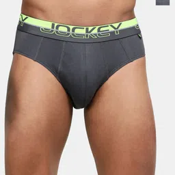 Jockey Pack Of 2 Mid Rise Label Free Cotton Basic Briefs FP01-0205-ASPHT-picture-37