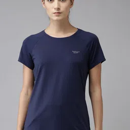 Van Heusen Women Antibacterial Round Neck T-Shirt-image-46