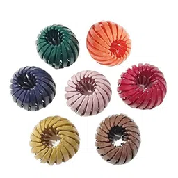 FIMBUL Set Of 7 Women Ponytail Holders-11
