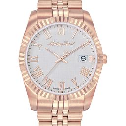Mathey-Tissot Men Swiss Made Silver Dial Watch- H810PRA-image-80