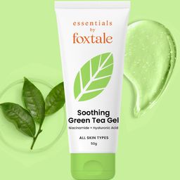 FoxTale Essentials Soothing Green Tea Gel with Niacinamide+HA - 50 g-3