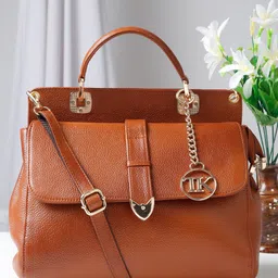 Teakwood Leathers Structured Handheld Bag-45