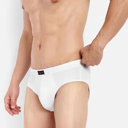 LOGGERHEAD Men Mid Rise Basic Briefs LHCB001-WHITE image 4