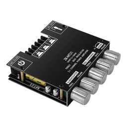 Electrobot Bluetooth Power Amplifier Board, 50W X 2 + 100W, 2.1 Channel Audio Module With Treble/Bass Control image 1