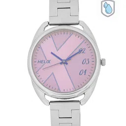Helix Women Pink & Blue Analogue Watch TW043HL10-image-76