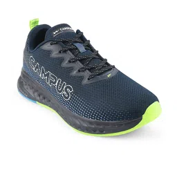 Campus Men Navy Blue Mesh Running Shoes CAMPUS CAMP-OPERA MEN'S NAVY BLUE RUNNING SHOES-4