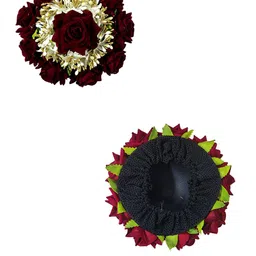 Hair Flare Artificial Flowers Hair Accessory Set-image-79