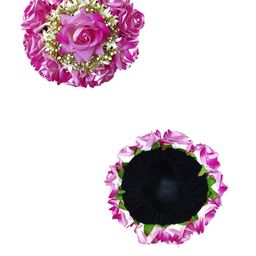 Hair Flare Women Floral Judapin Hair Accessory Set-picture-9