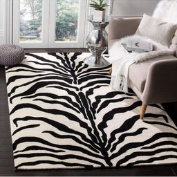 IMRA CARPET Black Floral Woollen Carpet-picture-21