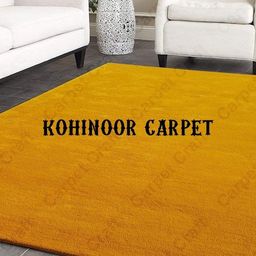 IMRA CARPET Gold-Toned Solid Woollen Carpet-picture-40