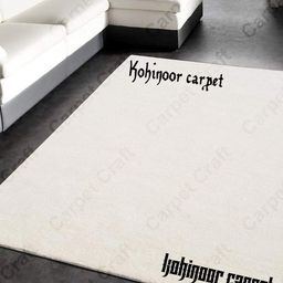IMRA CARPET Grey Solid Handmade Woollen Carpet-picture-49