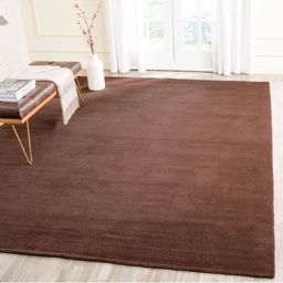 IMRA CARPET Brown Solid Woollen Carpet-picture-13