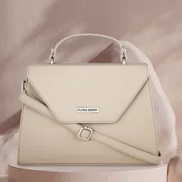 FLYING BERRY Structured  PU Satchel-51