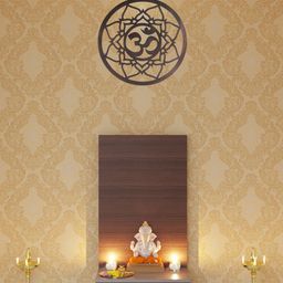 BS AMOR Bronze Om Temple Metal Wall Hanging-image-78