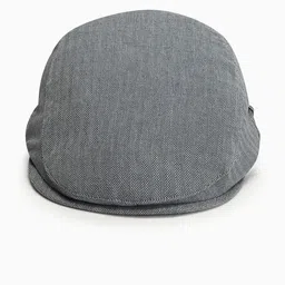 THE BEAR HOUSE Men Blue Self Design Flat Cap Hat-image-94