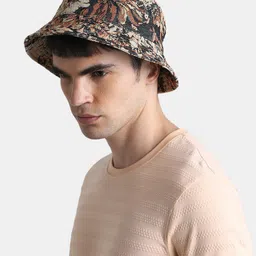 Jack & Jones JACSANTORINI BUCKE Men Self Design Bucket Hat image 2
