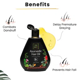 TRU HAIR Ayurvedic Hair Oil With Free Heater - 110ml image 4
