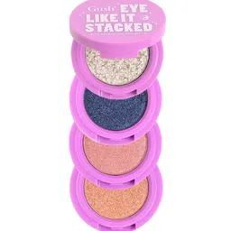 Gush Beauty Eye Like It Stacked Eyeshadow Palette - 3.6g - Heavy Metal-54