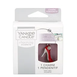 YANKEE CANDLE Red & Silver-Toned High Heel Scents Charms Car Air Freshener-15