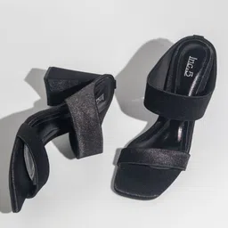 Inc 5 Double Straps Block Heels-8