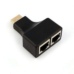 EN-VOLANT 2X(HDMI to Dual Port RJ45 Network Cable Extender Over by Cat 5e / 6 1080p H6Y5) ||EP-95986EN-VOLANT| image 3
