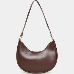STYLI Half Moon Shape Bag with Zip Closure image 2