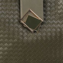Metro Green Textured Structured Hobo Bag image 2