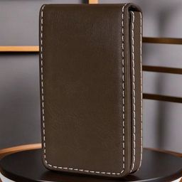 LOREM Men Card Holder With Magnetic Shut Button-55