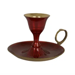 Manor House Red Metal Candle Holder-image-34