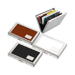 StealODeal Set of 4 Stainless Steel 6 Card Holder-image-6