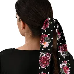 BuckleUp Black Ponytail Holders-picture-54