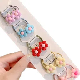 LYTIX Girls Pack Of 10 Ponytail Holders-4