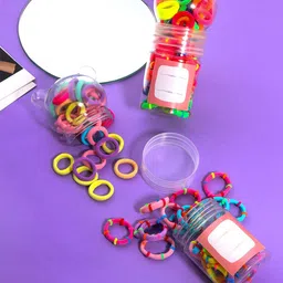 Melbees by Yellow Chimes Girls 100 Pieces Rubber Band  With Storage Box-image-63