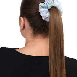 BuckleUp Women Turquoise Blue & Green Set of 2 Ponytail Holders-image-44