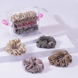 HAIR DRAMA COMPANY Women Set of 5 Beaded Ponytail Holders-50
