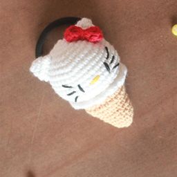 Choko Girls White & Black Ponytail Holders-image-96
