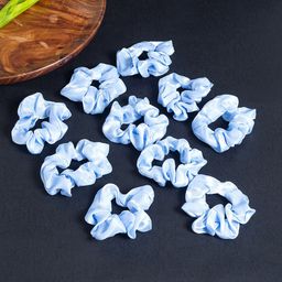Golden Peacock Women Pack Of 10 Ponytail Holders-image-94