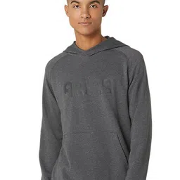 ASICS Hex Graphic Printed French Terry Po Hooded Pullover Sweatshirt-picture-53