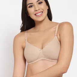 Inner Sense Beige T-shirt Bra Full Coverage Lightly Padded Sustainable ISB104-picture-13
