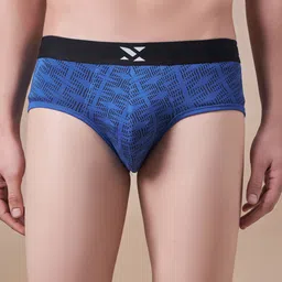 Masch Sports Mid-Rise Geometric Printed Anti Microbial Basic Briefs BRF-1-PRT-EI-BLU-picture-26