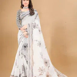 Inithi Floral Printed Saree-picture-29