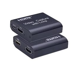 care case CARE CASE® Video HDMI Capture Card with Loop Out. Live Streaming Video Game Grabber Recording Device with HDMI Loop-Out for Full HD 1080P 60FPS Acquisition and Live Broadcasting Video Capture Card. image 4