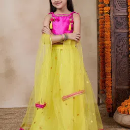 pspeaches Girls Ready to Wear Lehenga & Blouse With Dupatta-picture-25