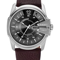 DIESEL Men Gunmetal-Toned Dial Watch DZ1206I-image-98