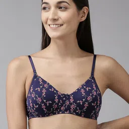 Van Heusen Women Allover Print Anti Bacterial Non Padded Shaper Bra-picture-17
