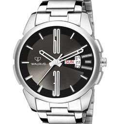 Walrus Men Brass Dial & Stainless Steel Bracelet Style Analogue Watch WWTM-AST-XII-020707-66