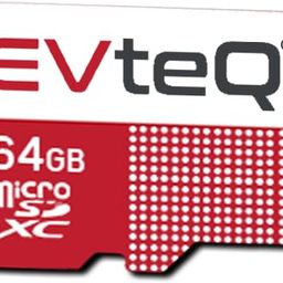 evteq microSDXC Memory Card | UHS-3 | Up to 140MB/s Read & Write Speed | High-Performance Data Transfer | Low Power Consumption | 4K Video Recording (64GB) image 1