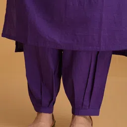 DIMPLE DESIGN STUDIO Pure Cotton Kurta With Salwar & Dupatta image 5