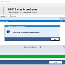 SysTools PDF Bates Numberer (Email Delivery-No CD) image 5