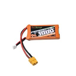 Pro-Range 7.4V 1000mAh 30C 2S Lithium Polymer Battery Pack image 2